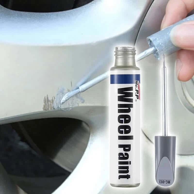 Stylo de retouche alu pour jante de voiture 12 ml Rimfix Stylo jante multimarque - Photo 1/4