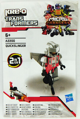 Quickslinger / Slingshot - Autobot Transformers - A2200 - kre-o Minifigur - NEU