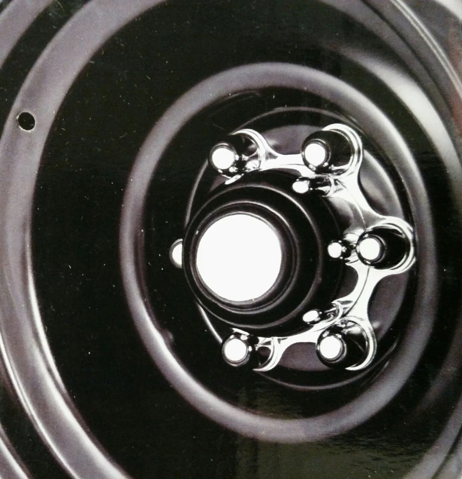 Комплект из 6 хромированных центральных колпаков ступицы колеса Spider Bullet с УЗОРОМ ШЕВРОЛЕВЫХ БОЛТОВ 5-1/2 зажимов - Изображение 2 из 4