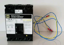 Square D FHL3600015M1212 Molded Case Switch w/Auxiliary Switch, 3-Pole 150Amp