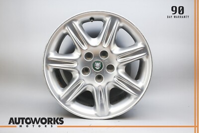 97-00 Jaguar X100 XK8 18 x 8 18'' 7 Spoke Front Wheel Rim Silver MJA6118AA OEM