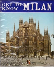 TRAVEL BOOK  (1975)  ITALY "GET TO KNOW MILAN (Bonechi Chiarelli Glasspool