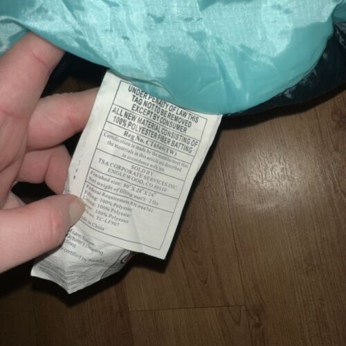Alpine Design Sierra 20 Degree Women RH Zip Mummy Sleeping Bag Green Color Warm - Picture 3 of 16