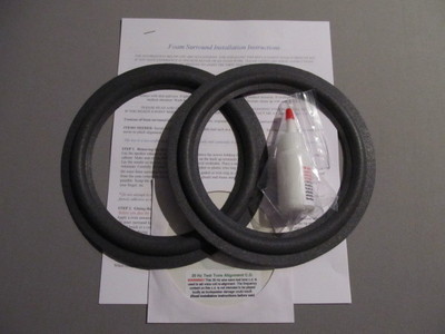 Advent Prodigy,  Graduate, Futura,  8'' Foam Surround Woofer Speaker Repair Kit