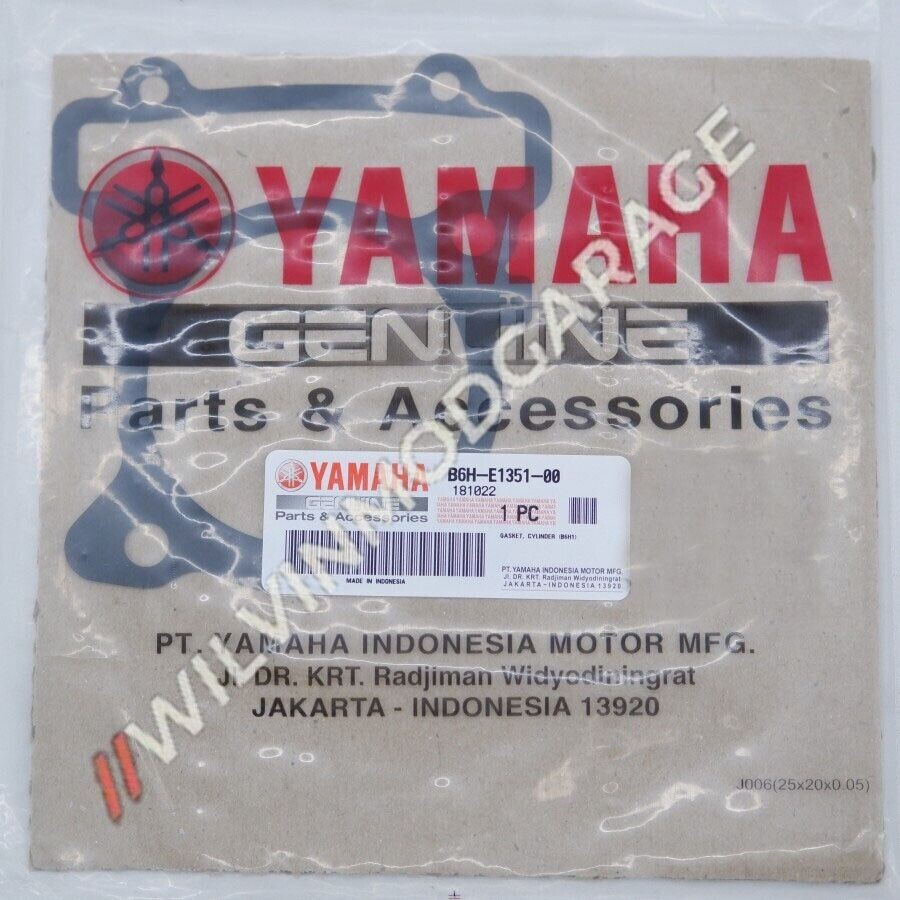 Genuine Yamaha XMA 2021-2023 Lower Cylinder Head Gasket B6H-E1351 