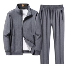 Spring Autumn Men Sports Sets Men Sportswear Sweatsuit Suits 2 Pieces Sets
