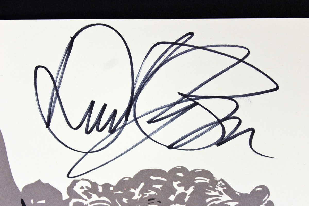 David Bryan Bon Jovi Authentic Signed 11x17 Lithograph Autographed