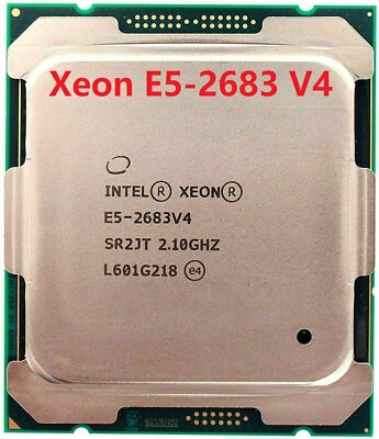 Intel Xeon E5-2683 V4 2.10GHz 16CORE 40M SR2JT LGA2011-3 120W CPU Processor