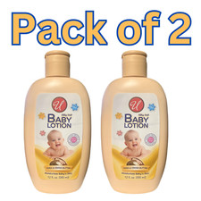 U Silky Soft Baby Lotion, Shea  Cocoa Butter, 12 fl oz Pack of 2 , Moisturizes