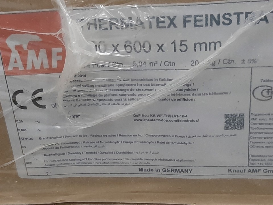 Suspended Ceiling Tiles 14 Tiles per box 15mm thick 600x600 eBay