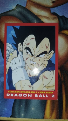 Carte Dragon Ball Z Serie Part 4 n 98 card Panini Rouge red Rossa Vegeta