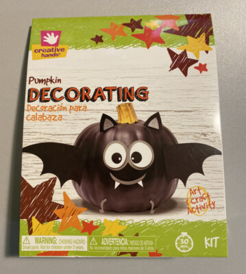 Creative Hands Bat  Decorating Craft Kit Wings Ears Feet Foam Shapes
