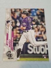 2020 Dom Nunez RC Rookie Topps Series 2 Base #456  Colorado Rockies Rookie