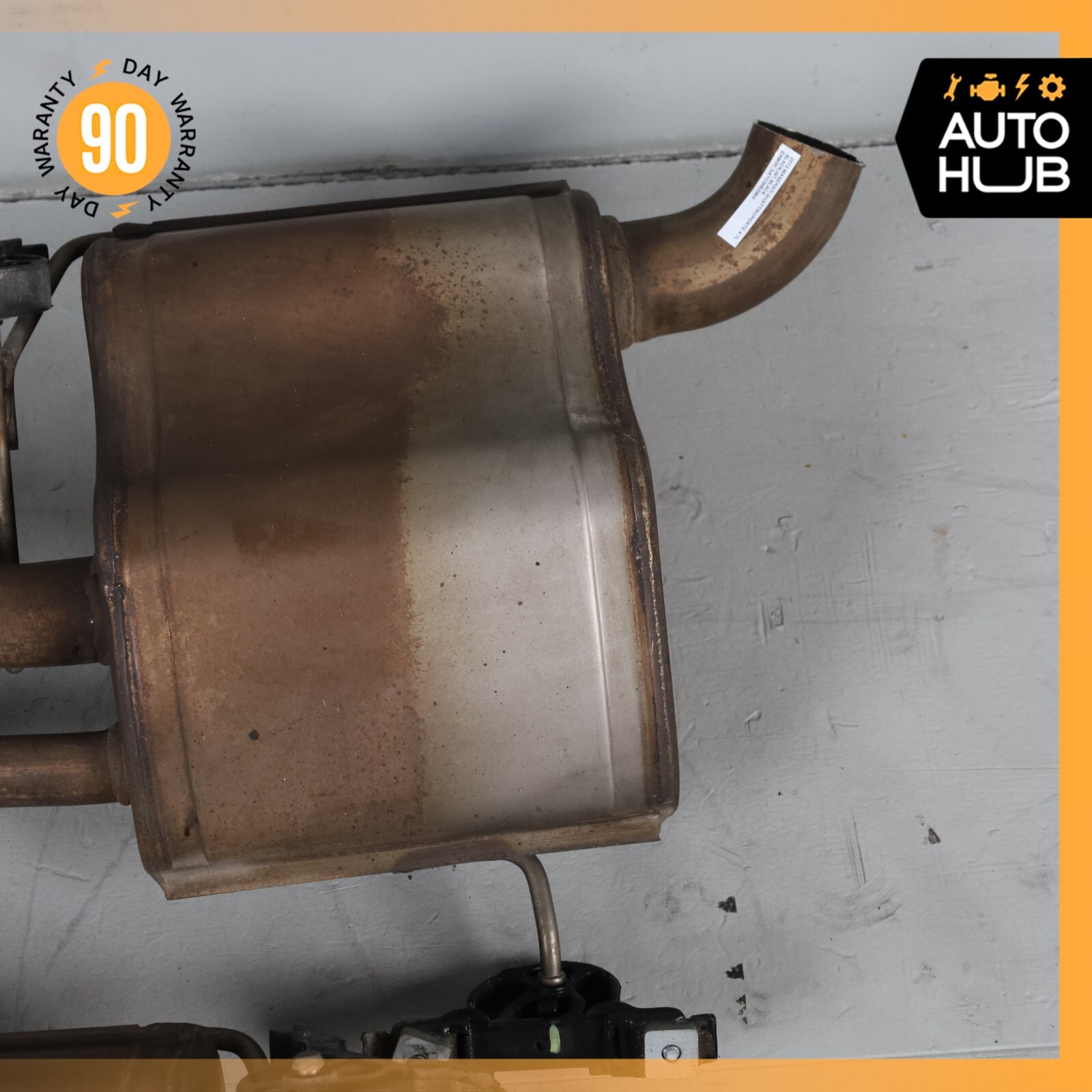 Maserati Quattroporte M139 Exhaust Mufflers Dual Tips Left & Right Side Set 68k