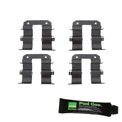 REAR BRAKE PAD FITTING KIT ANTI RATTLE SHIMS FITS: KIA CEED 2007-2012 BPF1734G