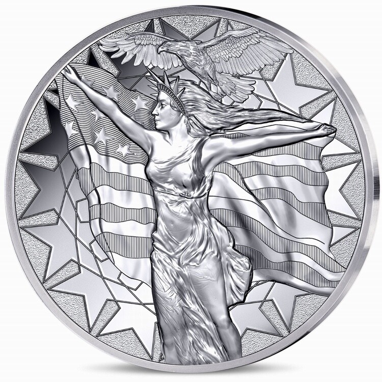3オンス20ドル銀貨（サイボーグ女王）NGC PF70UC FR（2024年） 3オンス20ドル銀貨（サイボーグ女王）NGC PF70UC FR（2024年）