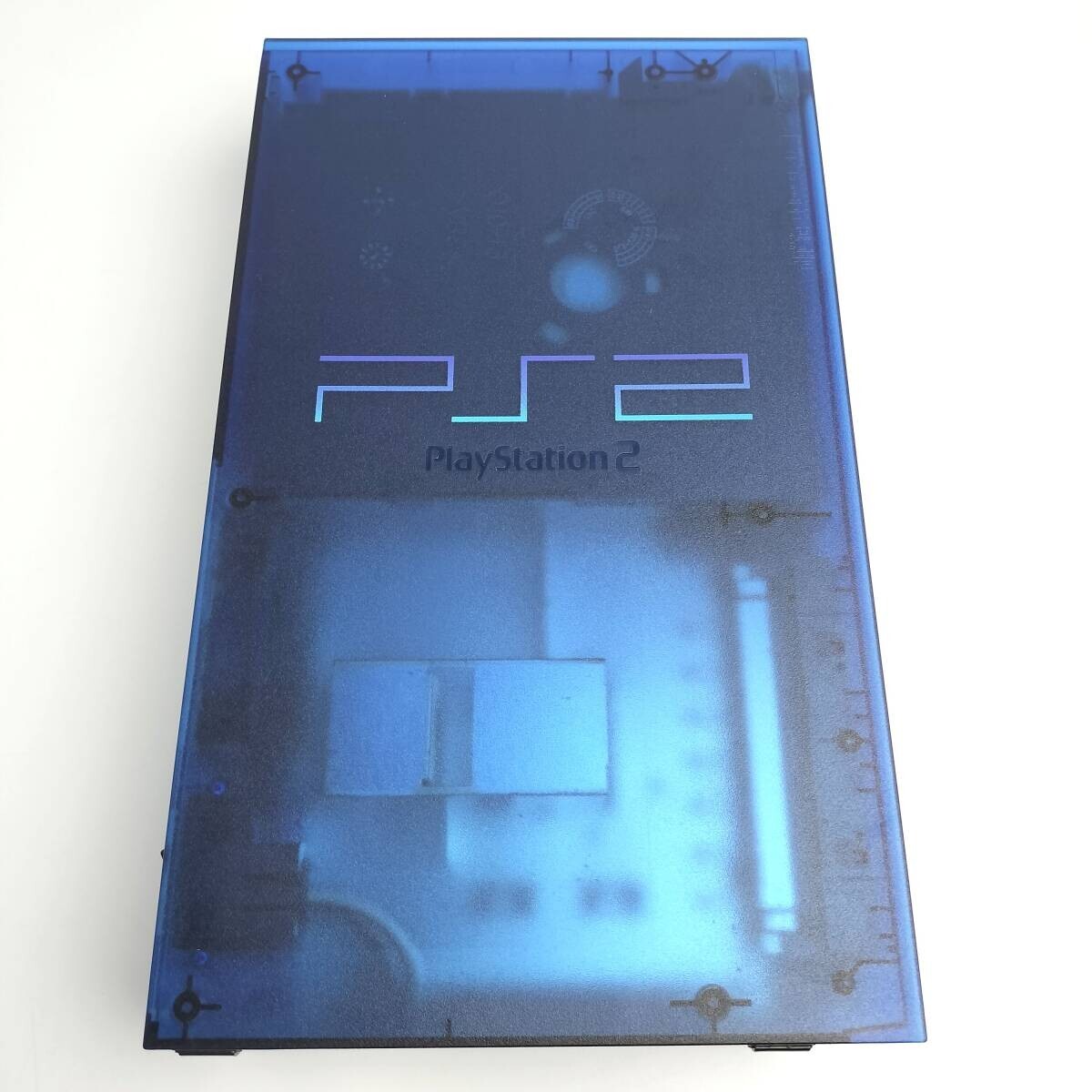 Sony PS2 SCPH-37000 PlayStation 2 Ocean Blue Body Confirmed Sony PS2 SCPH-37000 PlayStation 2 Ocean Blue Body Confirmed