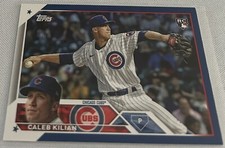 2023 Topps Baseball Series 1 Caleb Kilian Chicago Cubs Blue rookie #69