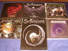 6 X Six Feet Under CD+DVD Paket 2002-2012 Death !!!