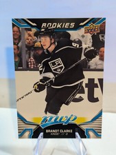2022-23 Upper Deck MVP Hockey Redemption Rookies RC Brandt Clarke #277