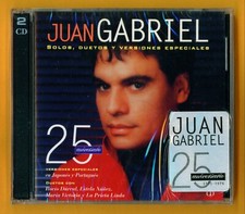 Juan Gabriel - 25 Aniversario Solos, Duetos Y Versiones Especiales BMG NEW 2 CDs