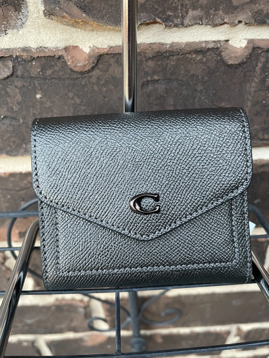 Gunmetal coach wallet Clearance