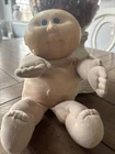 Vintage 1985 Cabbage Patch Kids Baby Doll 14" Bald Head Blue Eyes Mold 1