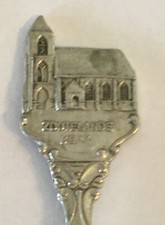 Zoutelande Kerk Netherlands Vintage Souvenir Spoon Collectible