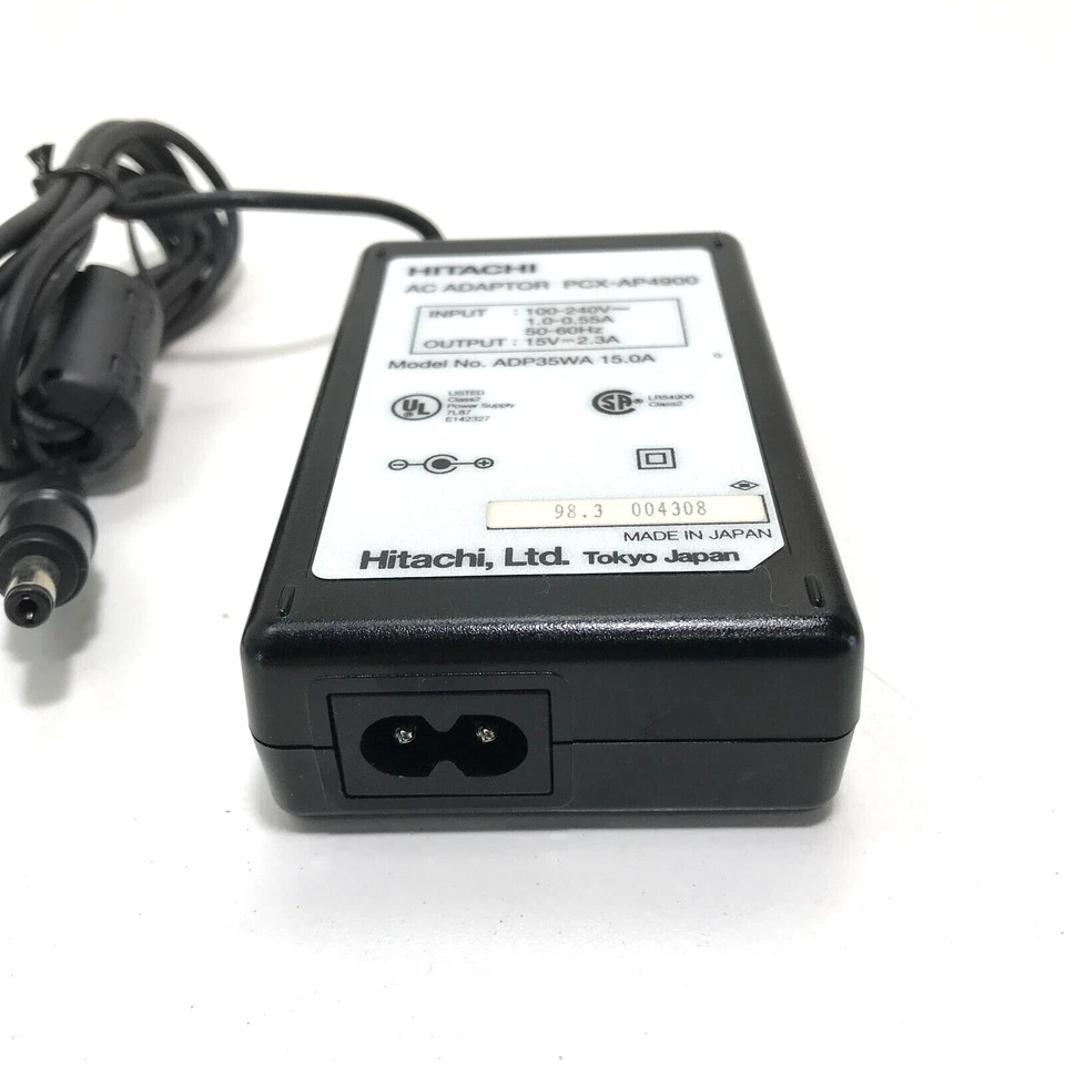 Adaptador HITACHI 15V 2.3A PCX-AP4900 ADP35WA - Imagem 4 de 4