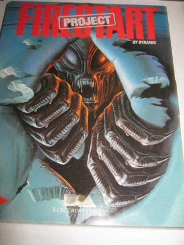 Electronic Arts Project Firestart (Commodore 64 / 128 ,1988) Rare Sci Fi Classic