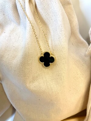 Good luck unique 14k gold vermeil fashion stackable necklace stunning 