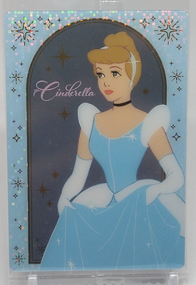 Cinderella Disney Characters Wafer Trading Card No.16 Bandai