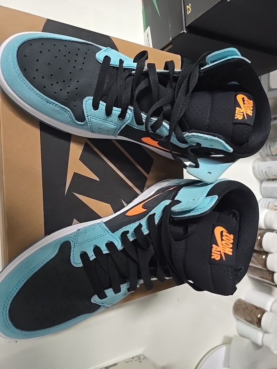 Men's Jordan 1 ZM Air CMFT 2 Bleached Aqua/Bright Citrus (DV1307