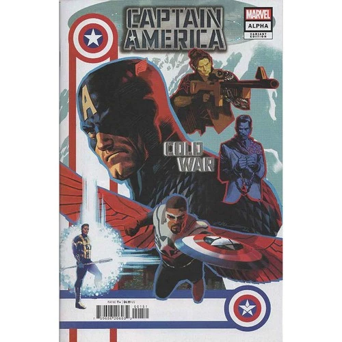 Captain America Cold War Alpha #1 Acuna Variant Marvel Comics