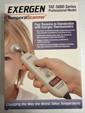 Exergen TAT-5000 Termometro Scanner Temporale Arterioso Professionale, Nuovo - Sigillato