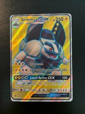 Carte Pokémon : Grolem d'Alola GX 102/111 Invasion Carmin Française