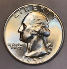 1952 BU UNCIRCULATED WASHINGTON QUARTER - 90% SILVER