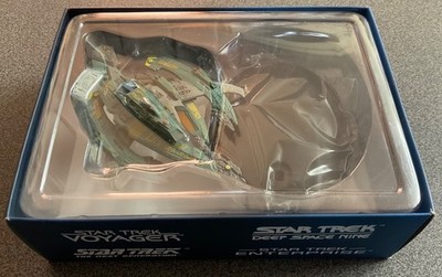 NEU UND VERPACKT Star Trek Raumschiff Sammlung Breen Kriegsschiff. Kommt mit Ständer (im Karton