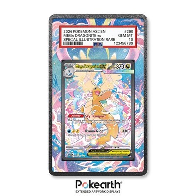 Mega Dragonite ex 290/217 - Extended Artwork Case für Grade Cards