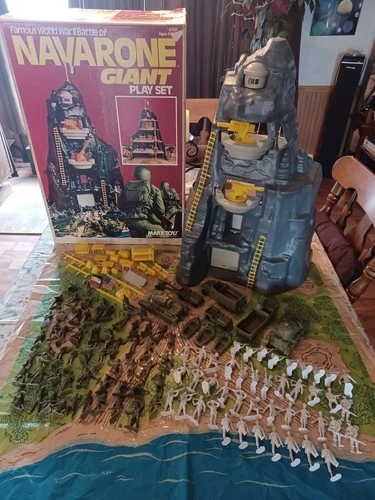 Marx Navarone Playset. COMPLETE+lots Of Extra Items