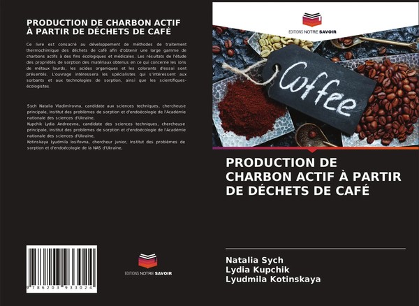 Natalia Sych (U. A.) | Production DE Charbon Actif À Partir DE DÉChets DE CafÉ-image