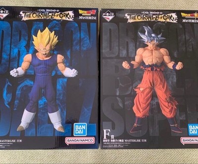 Ichiban Kuji Dragon Ball Chronicle of Goku Vegeta Figure E F MASTERLISE Mint JP