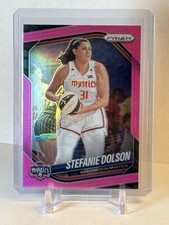 Stephanie Dolson 2025-26 Panini Prizm WNBA Pink /175 #112 Washington Mystics