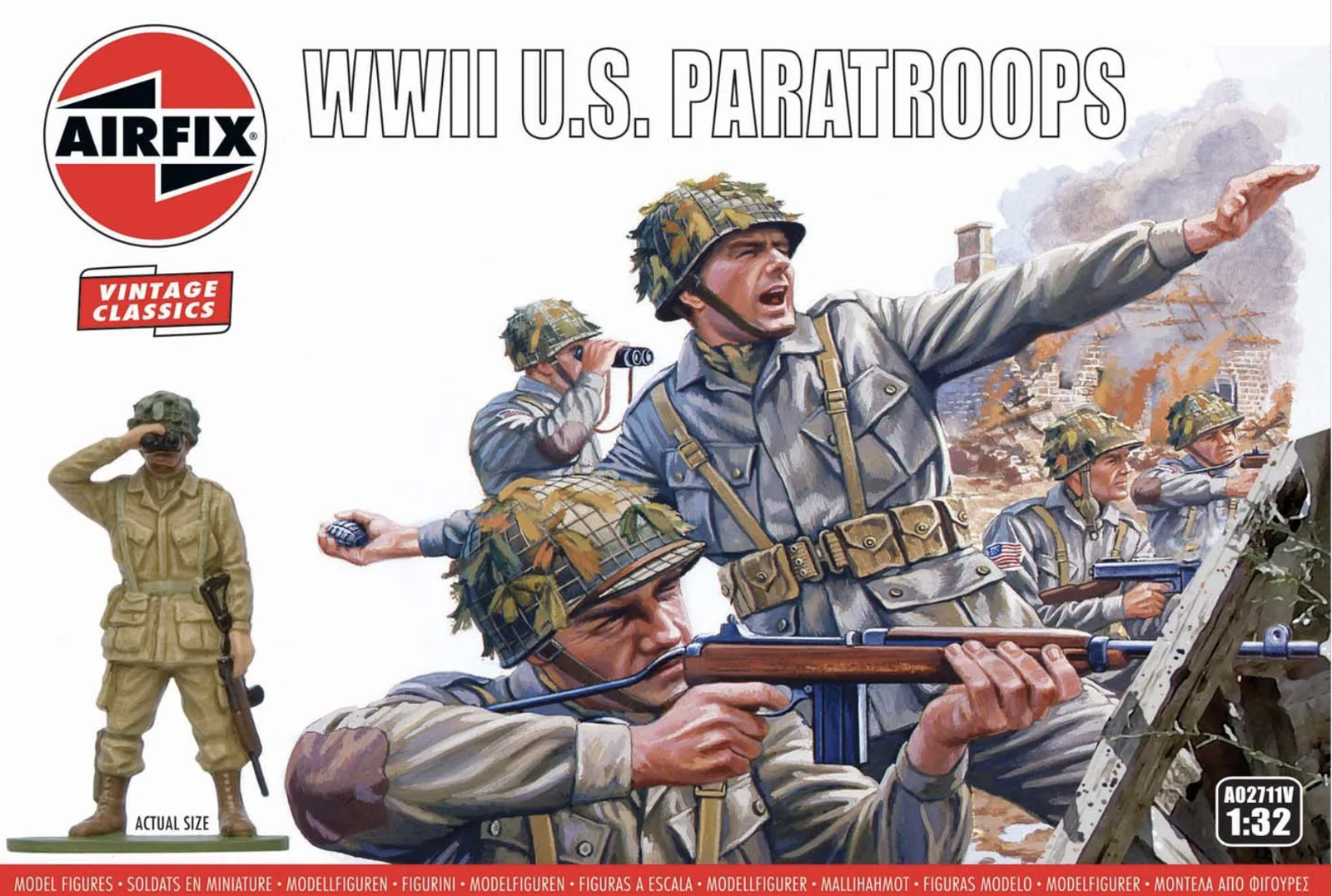 Airfix 02711V WWII US-Luftlandetruppen Figuren 1:32 Maßstab - Bild 4