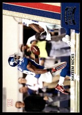 Hakeem Nicks 2011 Panini Threads #99 Giants NFL READ FREE SHIPPING AutographDen