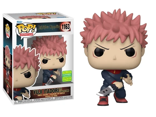 Funko Pop! Vinyl: Jujutsu Kaisen - Yuji Itadori - Hot Topic (Exclusive) #1152