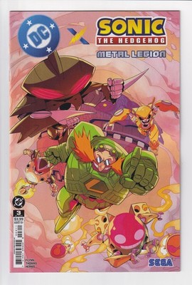 DC X SONIC THE HEDGEHOG: THE METAL LEGION #3 NM 7/1/26 Ian Flynn A-Z single