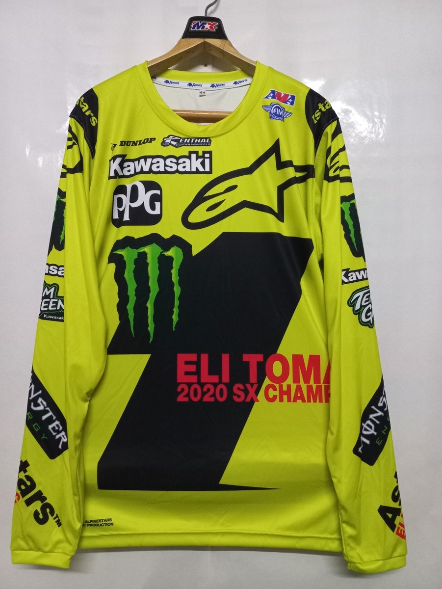 Motocross Replica Eli Tomac 1 2020 SxChampion Kawasaki Reprint