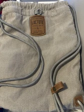 LOCTOTE Flak Sack Original Theft-Resistant Travel Hiking Drawstring Backpack 