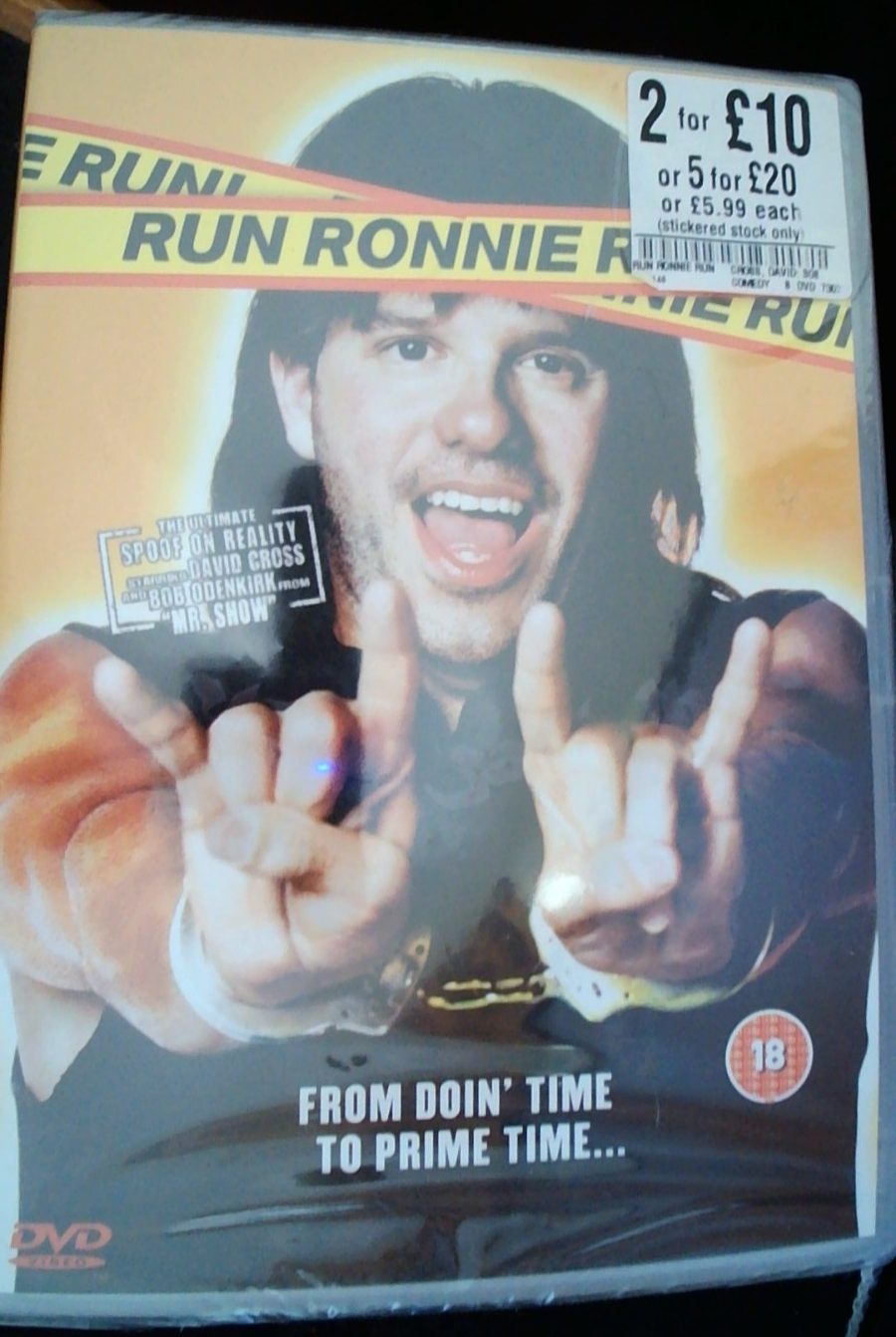 Run Ronnie Run - DVD, UK Region 2, New/Sealed, 81 mins, Fast Dispatch!